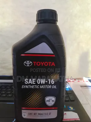 0w-16 Toyota Genuine Engine Oil Full Box 6 Quarts