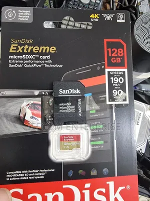 128gb Sandisk Memory Card
