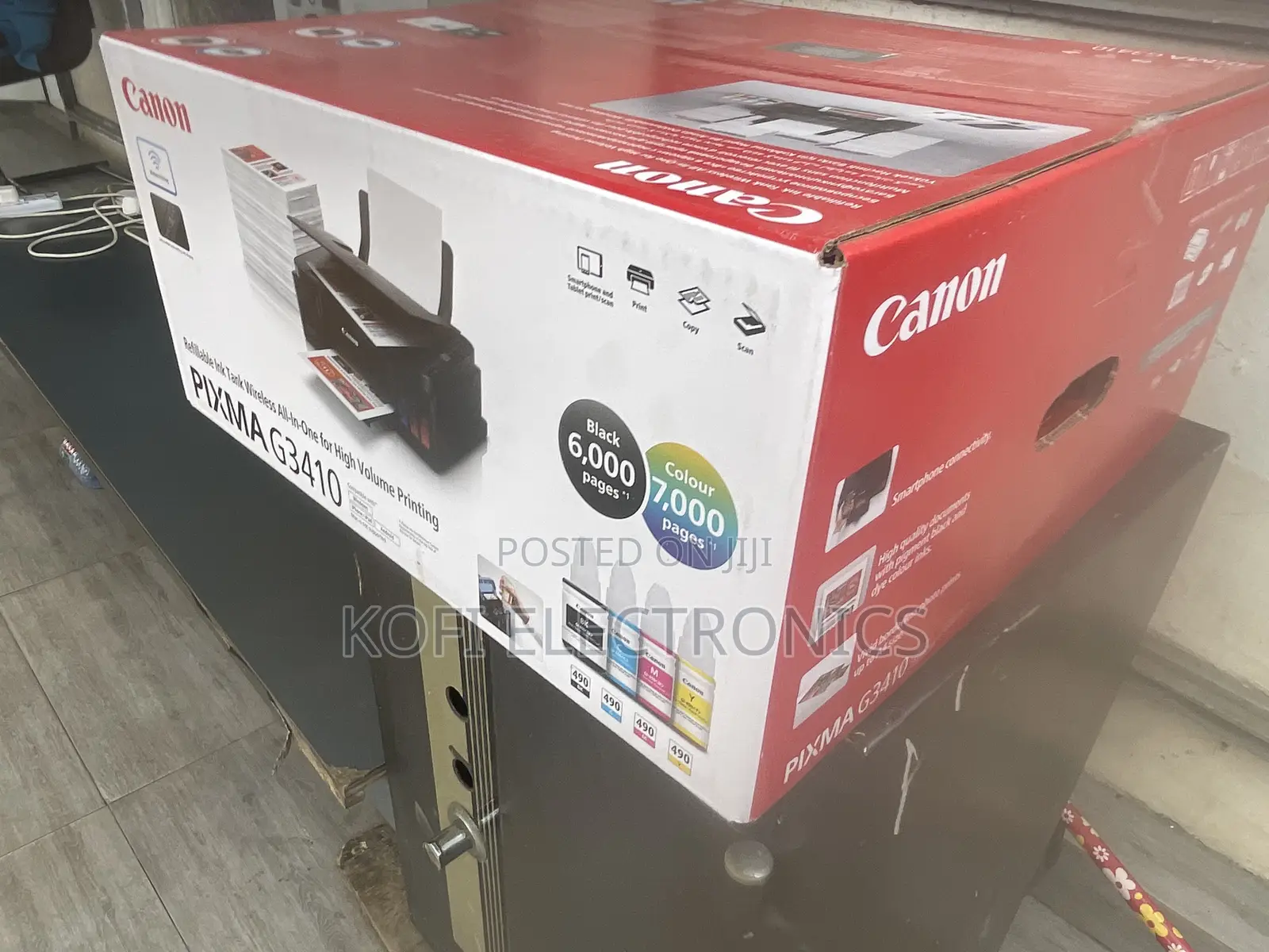 Wi-Fi, Print, Copy, Scan, Cloud Link-Canon PIXMA G3410