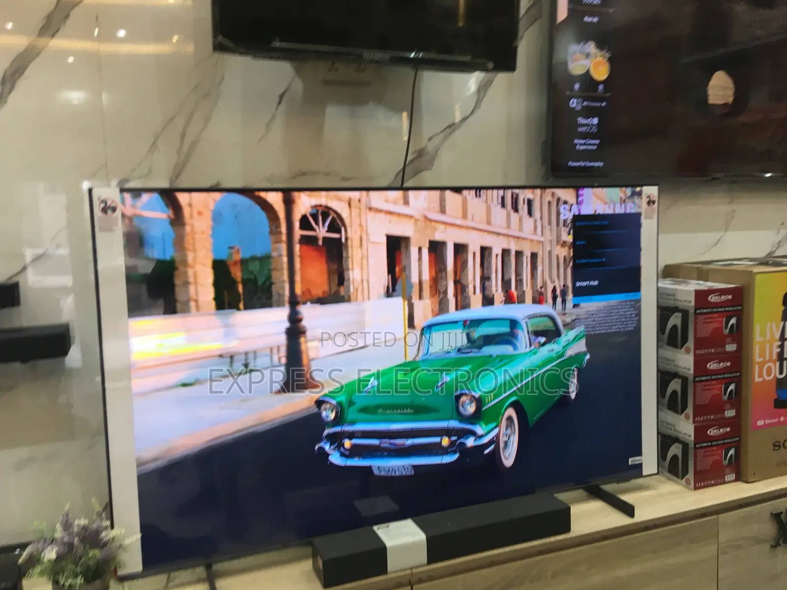 UHD Smart Samsung Slim 65”Cu7000 2023 Model
