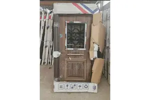 A Heavy Metal and Glass Audacious Door