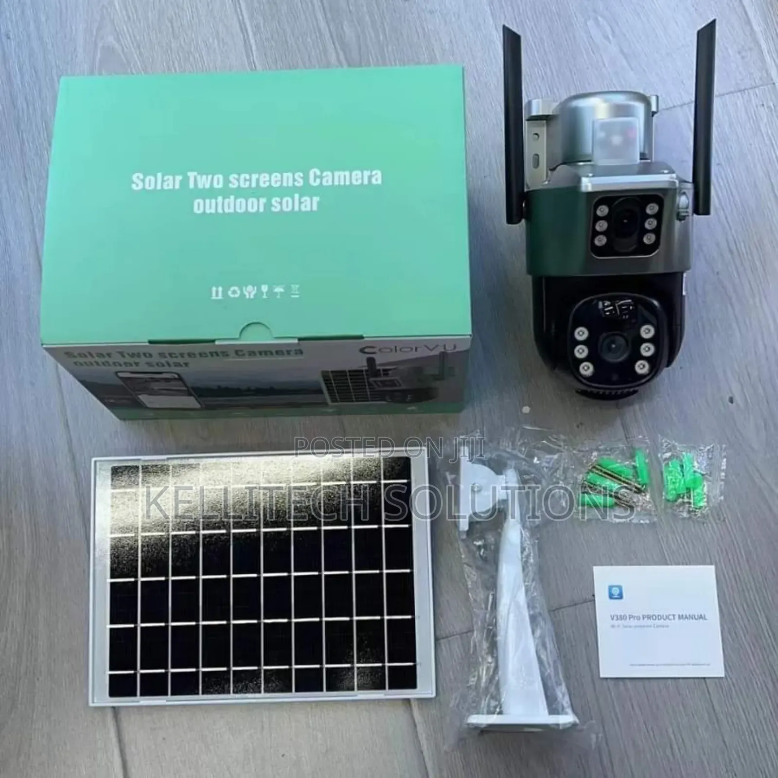 4G SIM 2in1 Lens Solar PTZ Camera