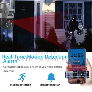 4G Solar Battery Powered 2in1 CCTV Camera