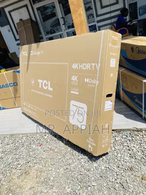 Reliable TCL 75p635 75 Inch Uhd Smart Electric Tv.
