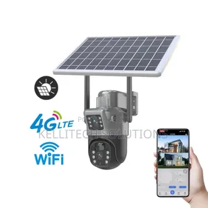 4G SIM CCTV With 2 Cameras and Solar Power