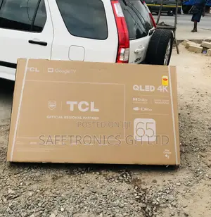 Qled (Black) 65 Inch Smart TCL P635 HDR Authentic Tv