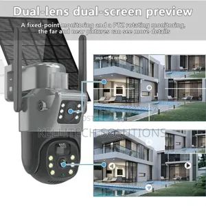 Solar 4G Duals Lens 2in1 CCTV Camera