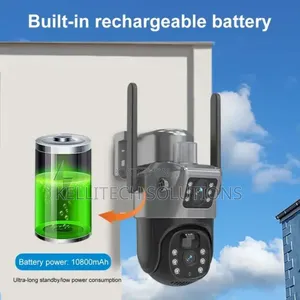 4g Sim Solar Dual Lens Camera, Inbuilt Battery. Eseecloud App
