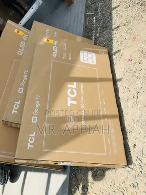 Latest TCL 55c645 55 Inch HDR Qled Smart Electric Tv.