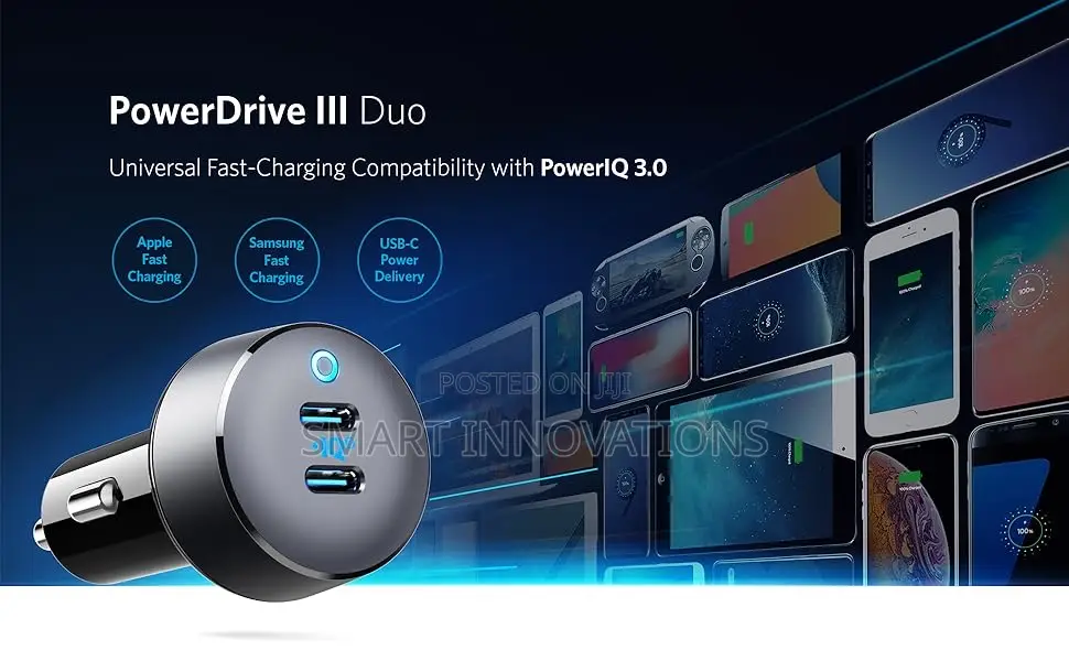 Anker Powerdrive III Duo Car Charger (40W)