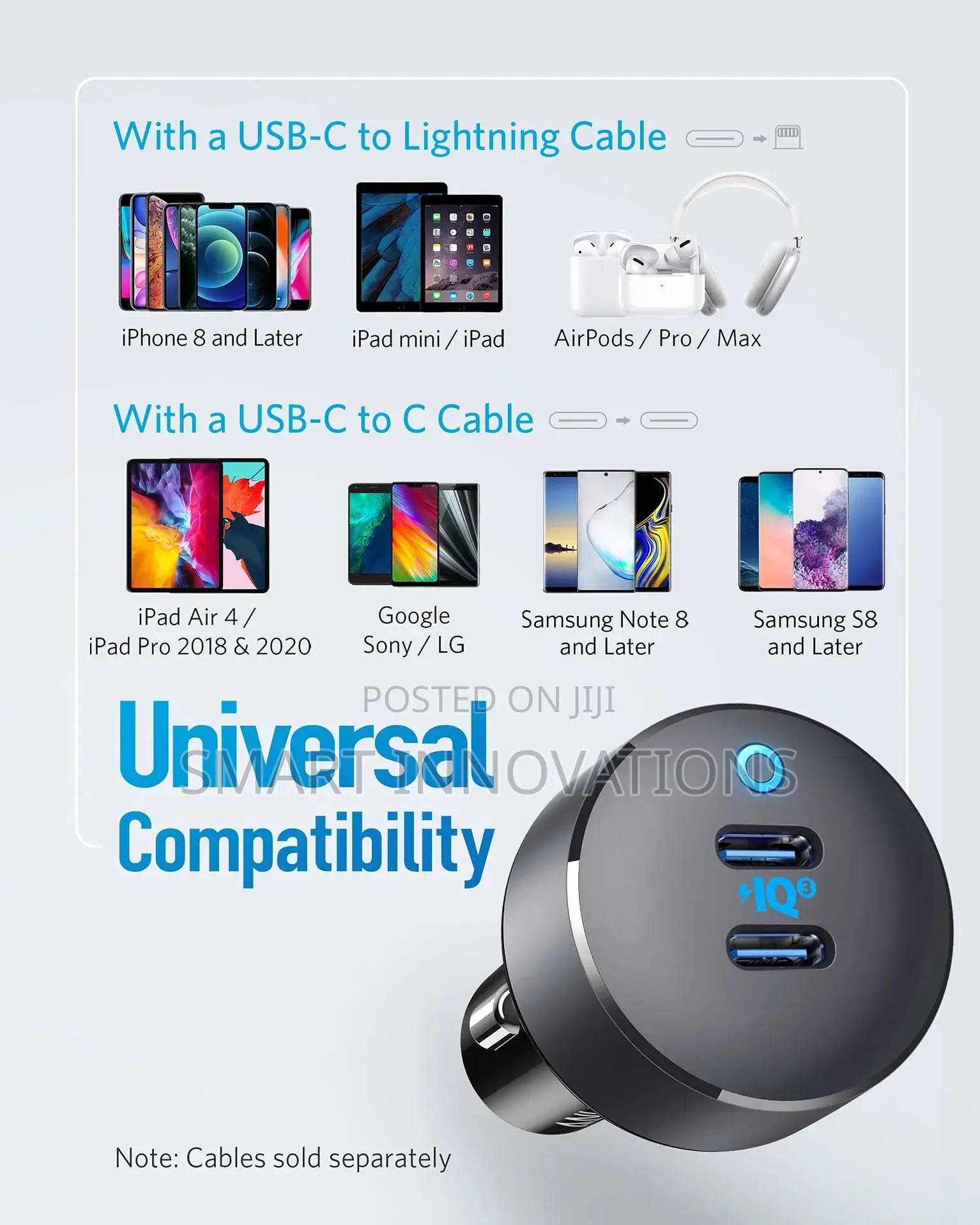 Anker Powerdrive III Duo Car Charger (40W)