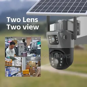 Double View 4G Solar Powered CCTV Camera