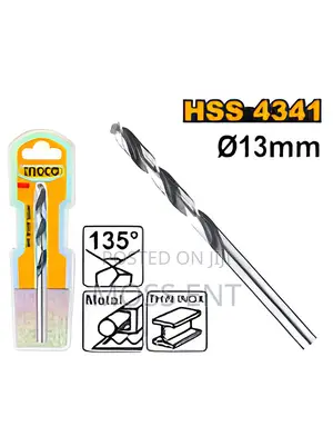 Ingco 4341 HSS Drill Bit 13mm - P40c160 - DBT
