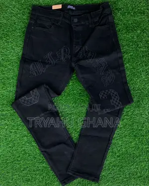 Get Your Original Denim Black Jeans At Tryahu Enterprise Now