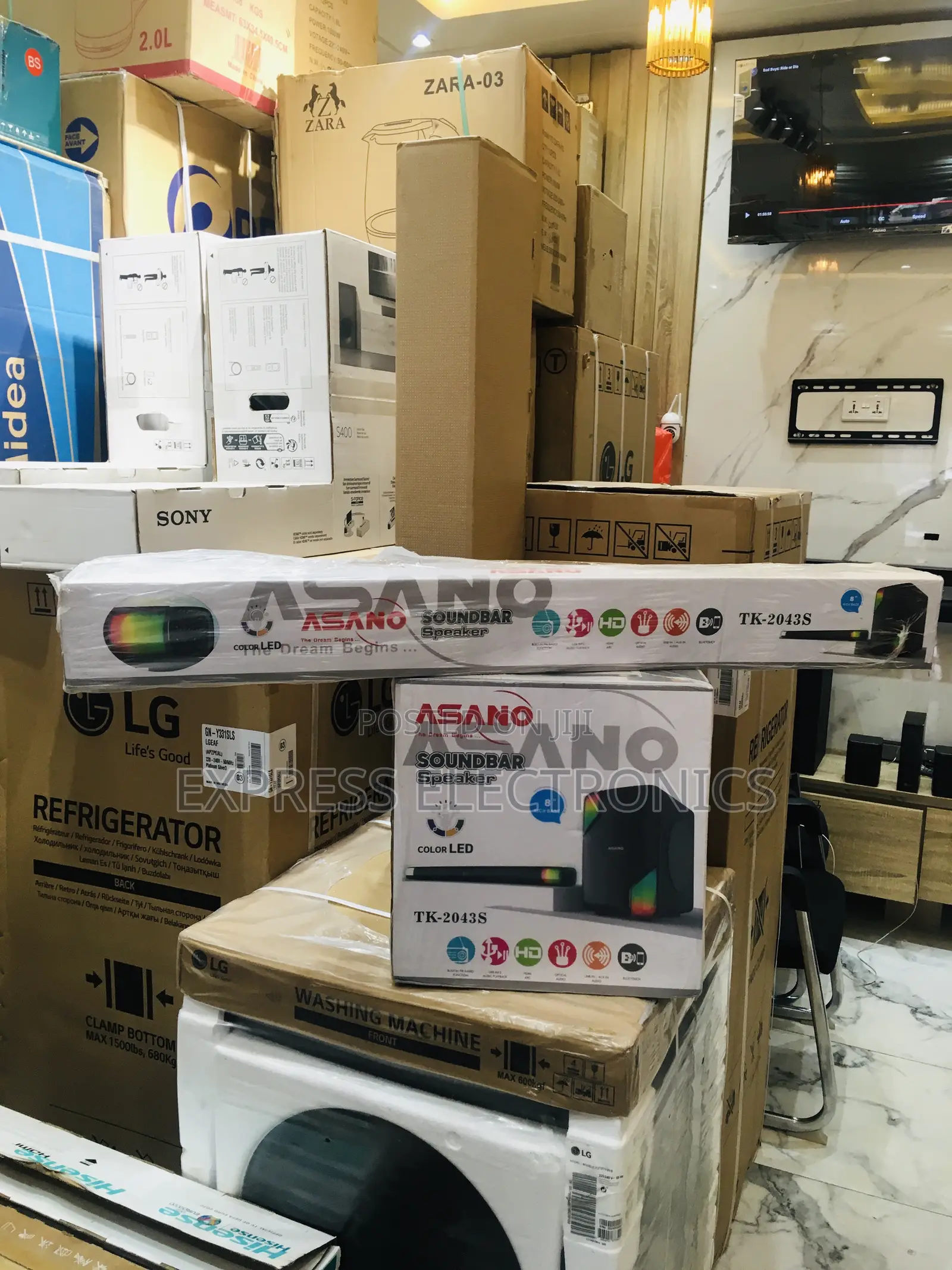 Available Now Asano — Soundbar Tk-2041s.