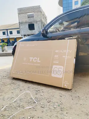 Original TCL 65P635 65 Inch Uhd Smart Television(Black).