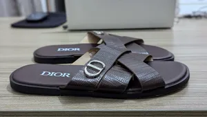 Premium Leather Men's Slippers