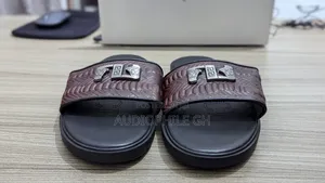 Premium Leather Men's Slippers