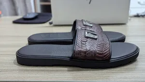 Premium Leather Men's Slippers