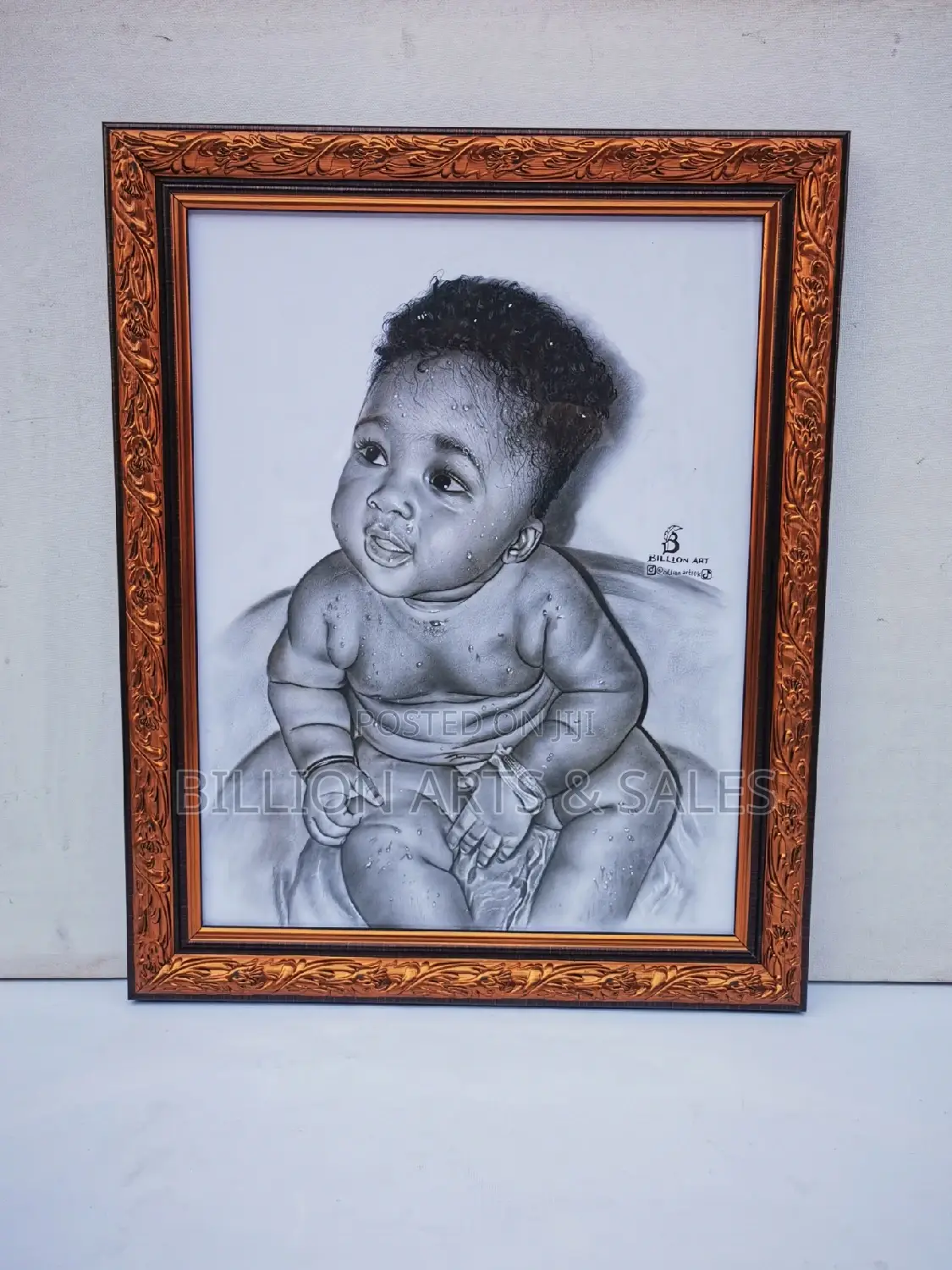 Laminated Frames & Digital Painting