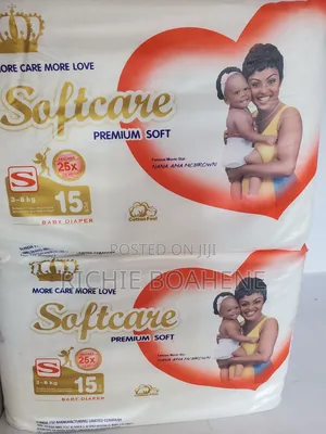 Softcare Diapers Size Small 15 Pieces