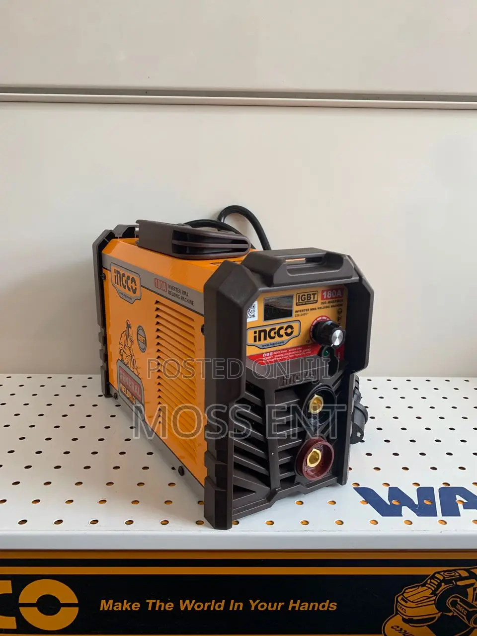 INGCO MMA Welding Machine 180A at 45% - ING-MMA18028