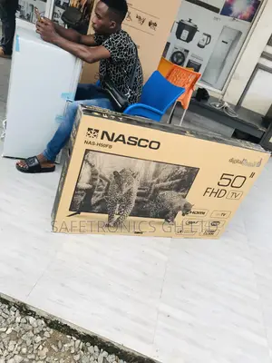 Brand New 50 Inch Digital Satellite Nasco Led (Black) Tv