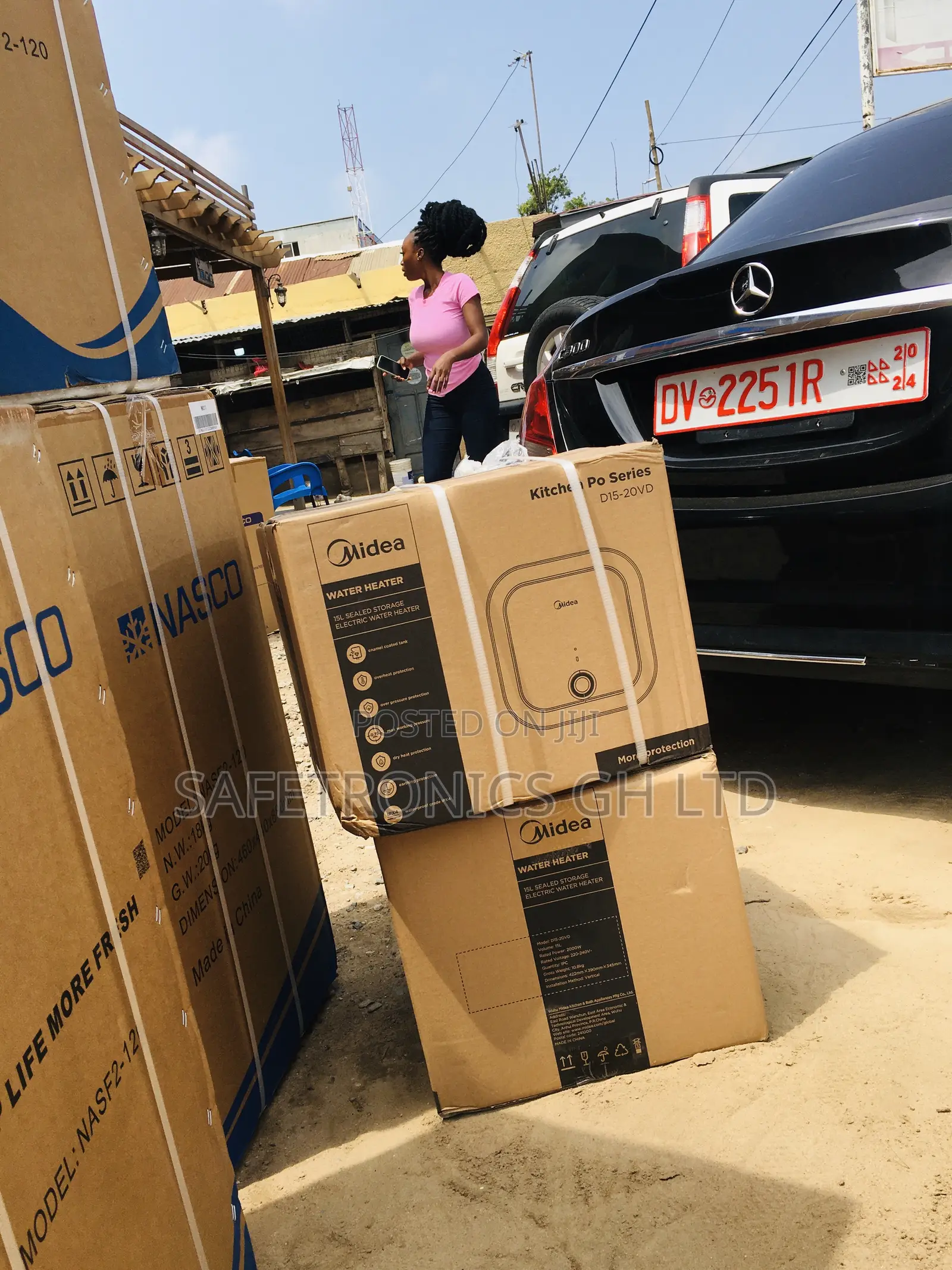 Purchase D15-20vd (White) Midea Water Heater 