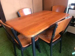 Wood Dining Set.