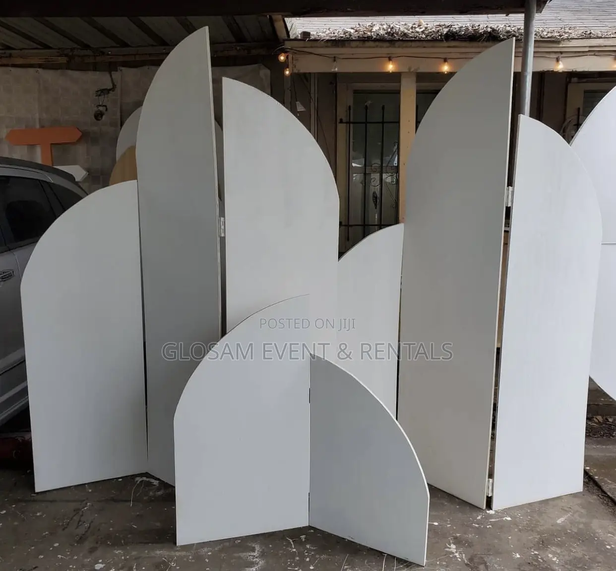 Wooden Backdrop Stands