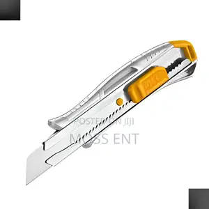 Snap-Off Blade Knife 18x100mm Aluminium Body - Hkns11807