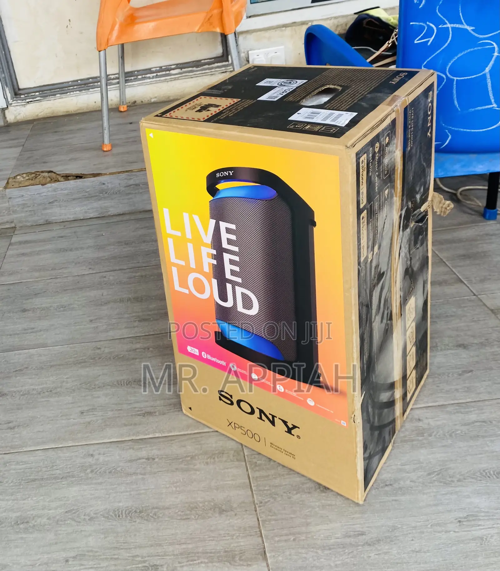 Sealed in Box Sony SRS Xp500 Wireless Bluetooth Speaker.