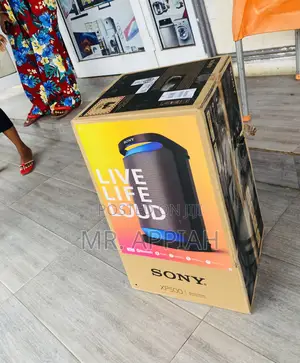 Lovely Design Sony SRS Xp500 Wireless Bluetooth Speaker.