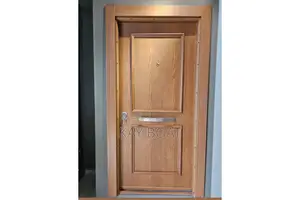 A Simple Brown Single Door