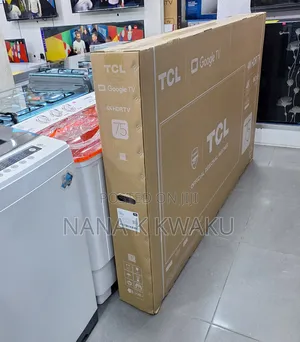 Black Quality_tcl 75inches UHD Smart Tv
