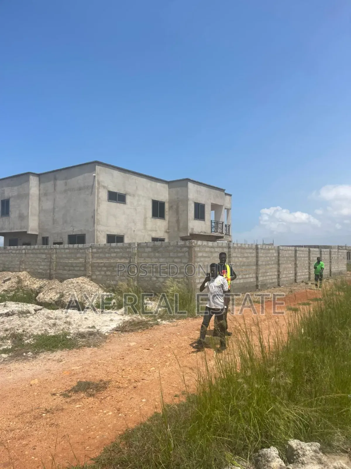 Awesome Positioned Gated Half Plot > Prampram Beach Road
