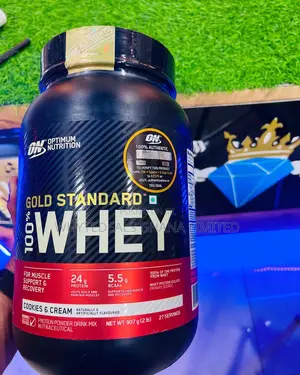 100%Authentic From Usa!Gold Standard 100% Whey Protein 907G