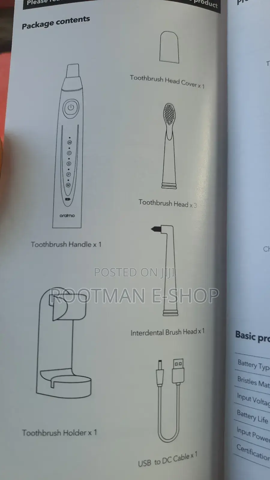 Oraimo Smart Electric Toothbrush