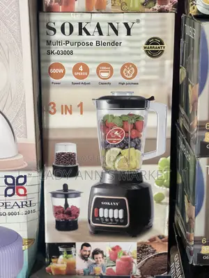 Sokany 3 in 1 Blender