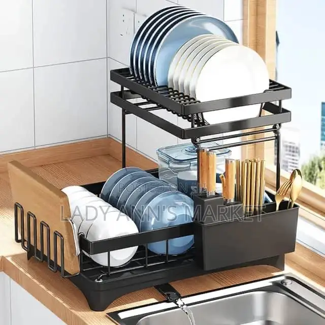 Metallic Dish Rack