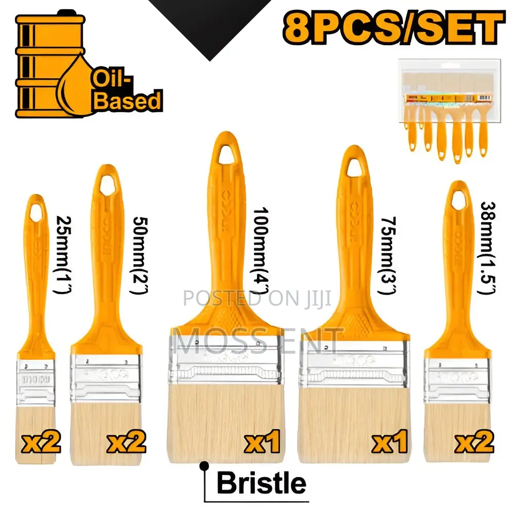 8pcs Paint Brush Set - CHPTB