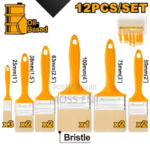12 PCS Paint Brush Set - CHPTB