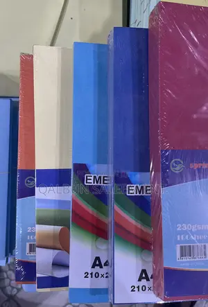 Embossed A4 Paper Binding Cover 230 Gsm 100 Per Pack