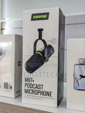 Shure MV7+ Podcast Microphone