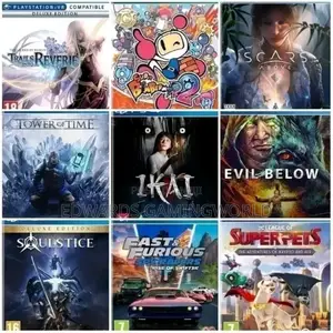 Playstation 3 and 4 Games