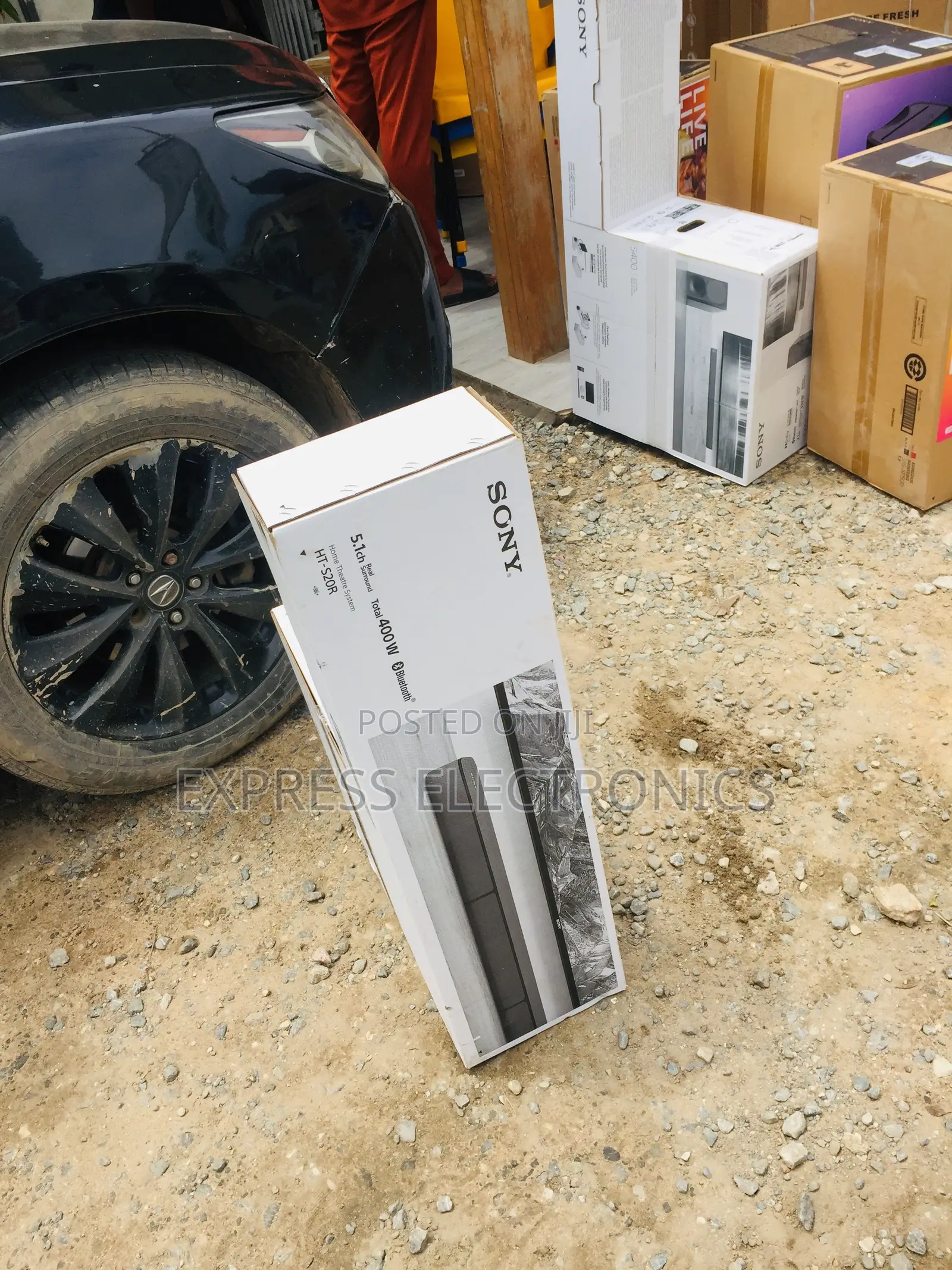 Authentic New HT-S2OR Black Sony Soundbar