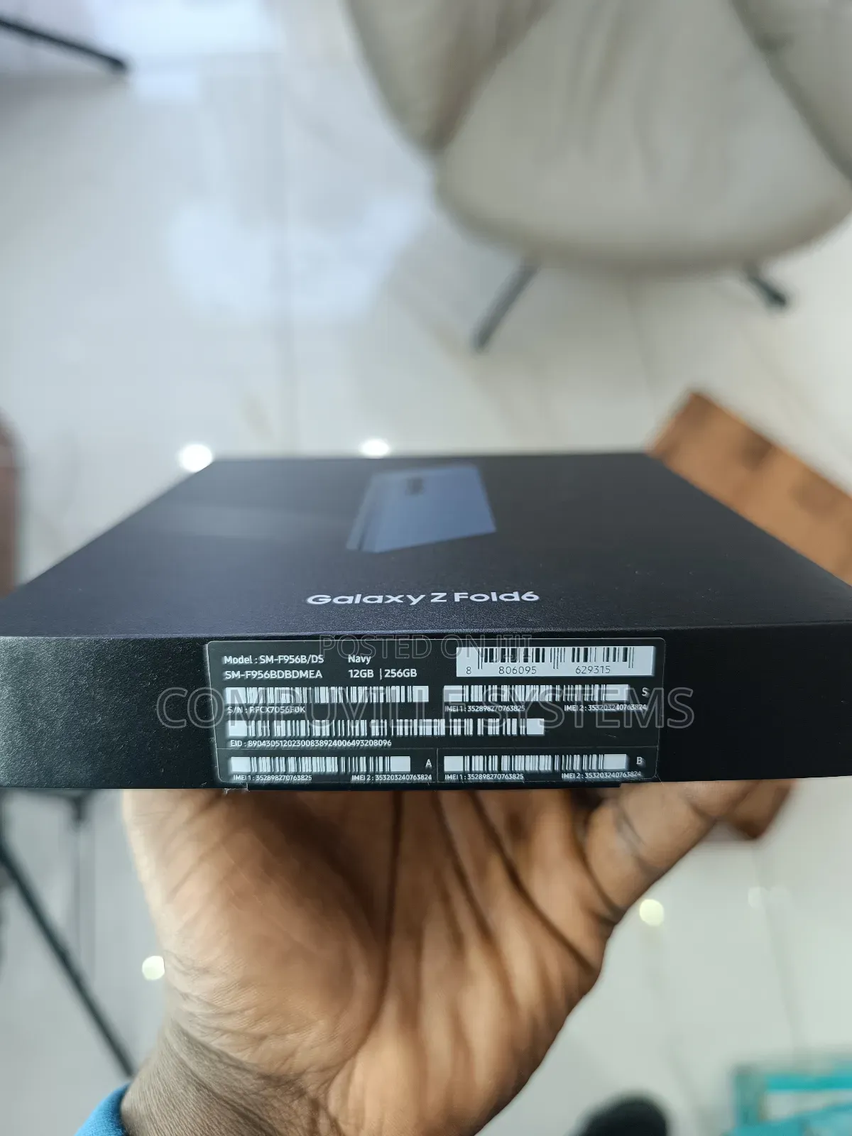 New Samsung Galaxy Z Fold6 256 GB Blue