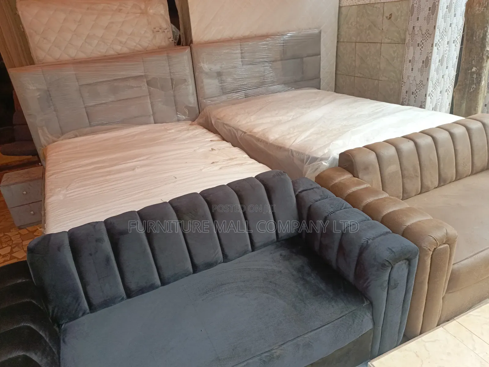 Sweet Black 2in1 Sofa Free Delivery