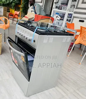 Shop Volcano Gas Oven 4 Burner With Grill(Gray).