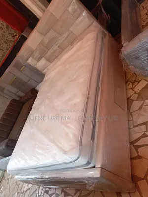 Great Orthopedic Bed With Mattreas and Inbuilt Drawer Freee